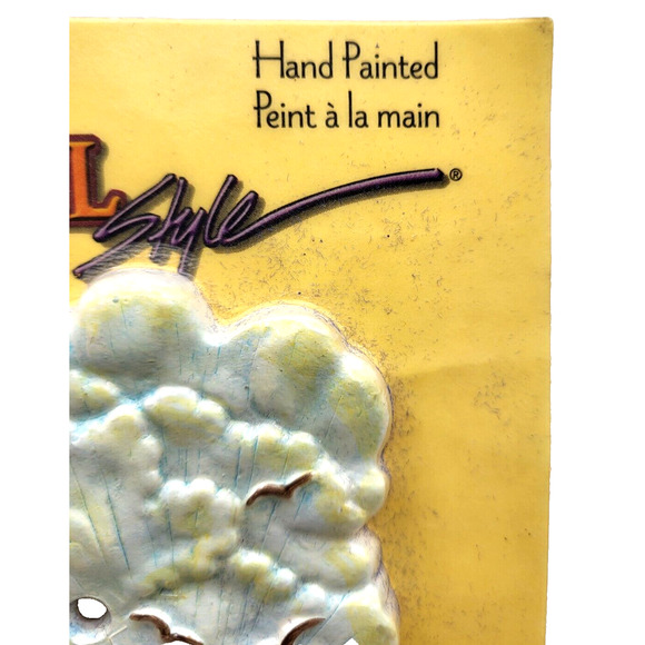 Handpainted Dimensional Lighthouse Double Switch Plate 5x5" NEWwh - Picture 4 of 6